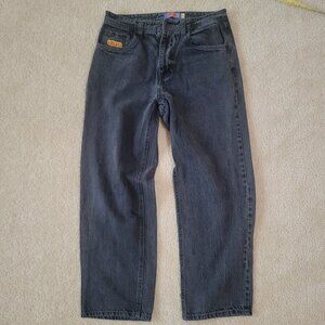 Empyre Jeans Size 32 Black Wash Relax Skater Y2K Style GRUNGE Skateboarding